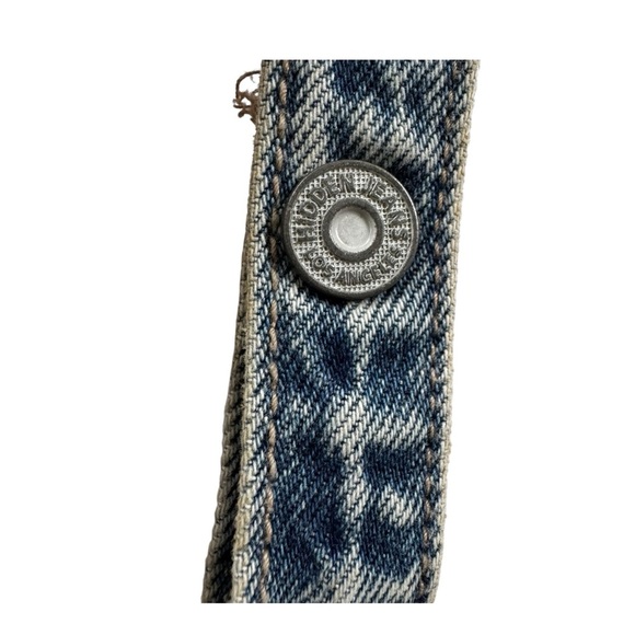 Hidden Los Angeles Denim Barrel Crossbody Shoulder Mini Tote Bag - Picture 10 of 13